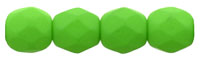 (image for) Czech Fire Polish 4mm-Neon Green